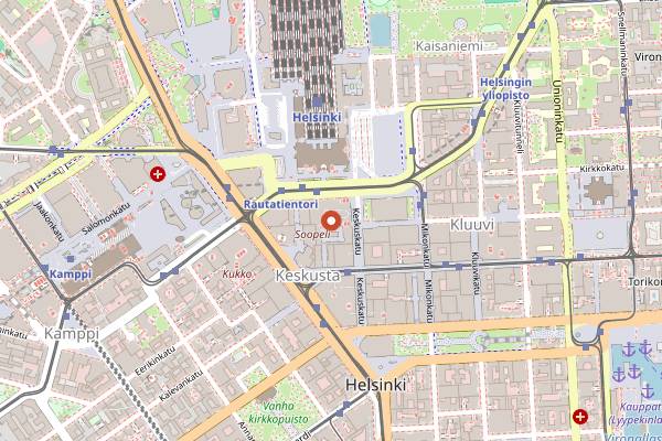 Map showing Biáng! in Helsinki