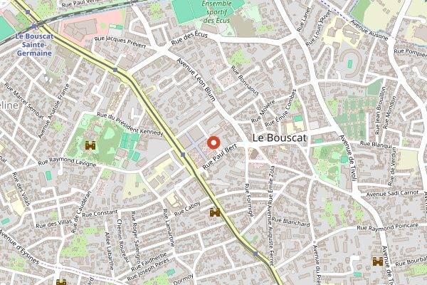 Map showing Mi Cielo in Bordeaux
