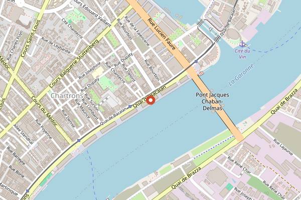 Map showing Cook & Go Bordeaux in Bordeaux