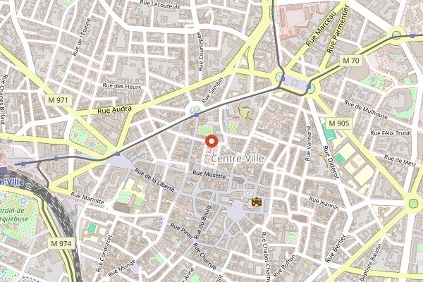 Map showing Mac Callaghan in Dijon