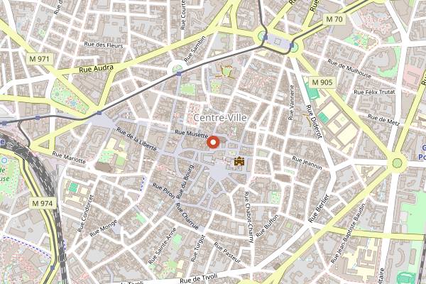 Map showing Un Dimanche en Bourgogne in Dijon