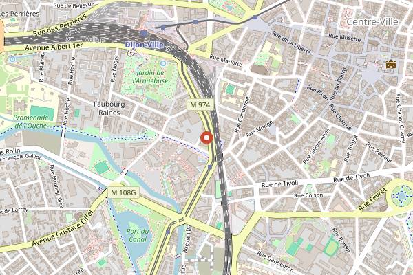 Map showing Un Singe en Hiver in Dijon