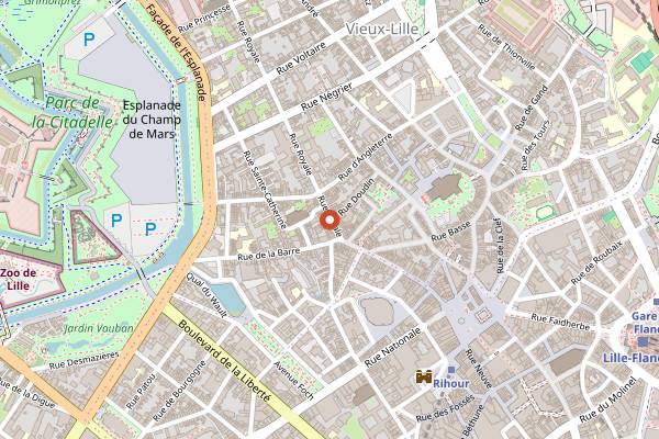 Map showing Bierbuik in Lille