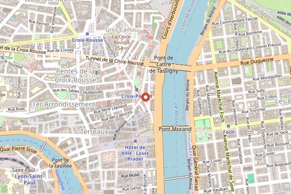 Map showing Groom in Lyon