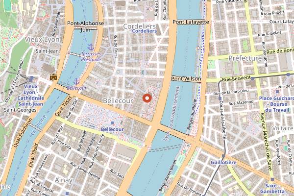 Map showing Mokxa in Lyon
