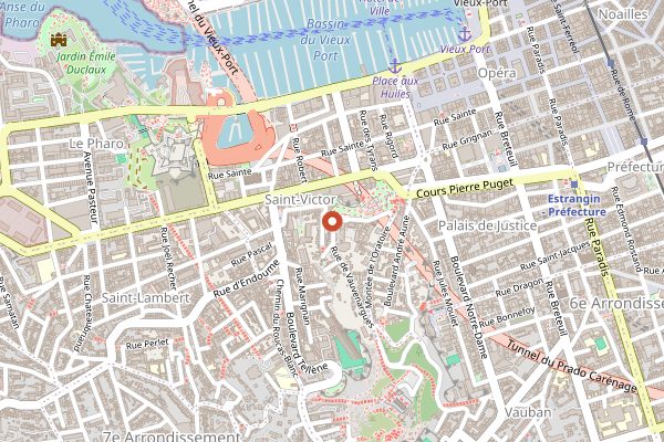 Map showing Sepia in Marseille