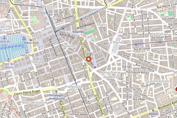 Map showing Limmat in Marseille