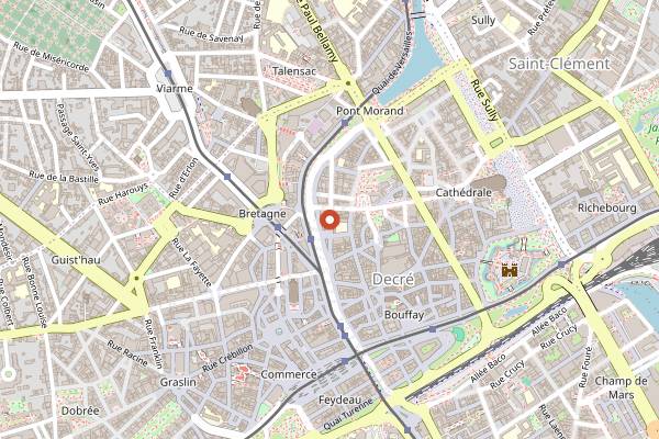 Map showing Chaiyo in Nantes