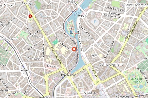 Map showing Emporietto in Nantes