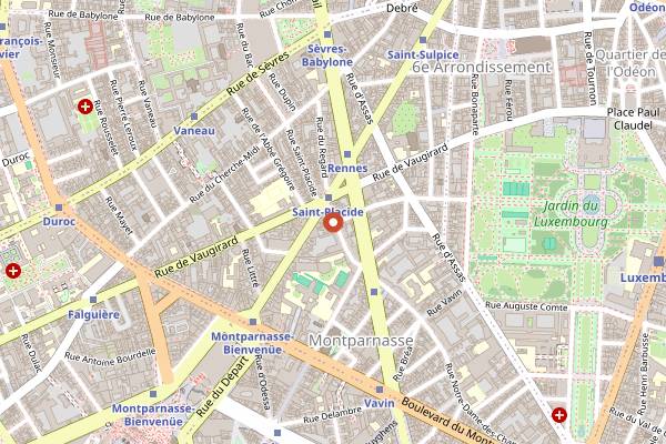 Map showing Bagels & Brownies in Paris