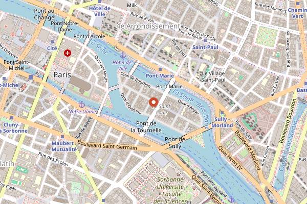 Map showing Le Sergent Recruteur in Paris