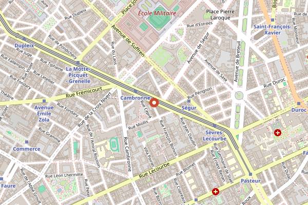 Map showing Bel Horizon Coffee Roasters in Paris
