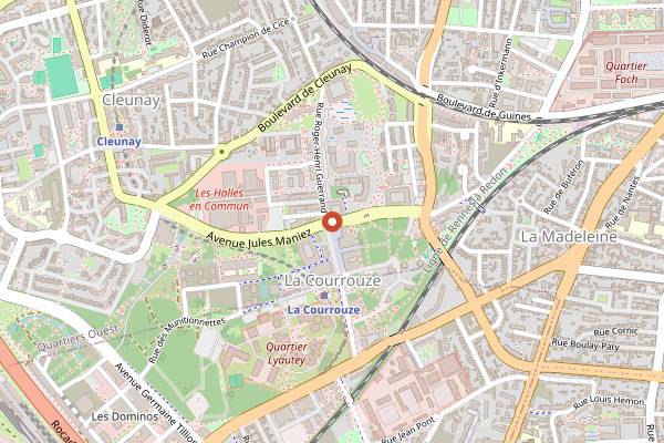 Map showing Par Chemins: journée gastronomie des plantes sauvages in Rennes