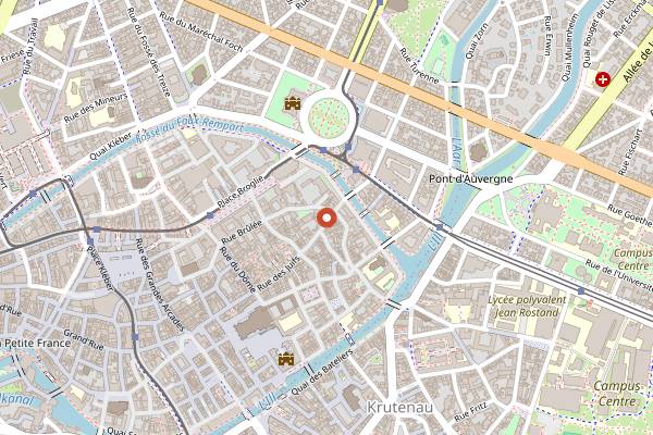 Map showing Mokxa in Strasbourg