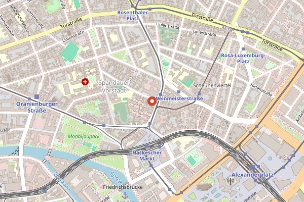 Map showing Drinks & Co in Berlin