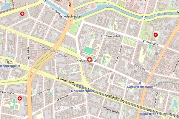 Map showing Lebensstern in Berlin
