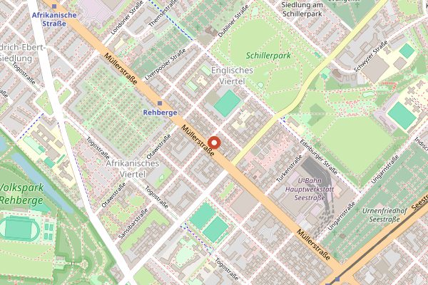 Map showing Schneeeule in Berlin