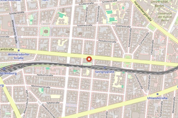 Map showing 893 Ryotei in Berlin