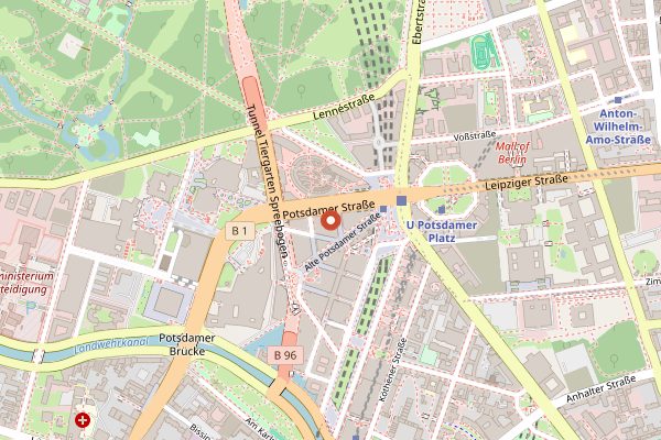 Map showing FACIL in Berlin