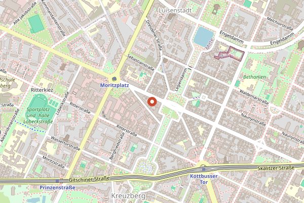 Map showing Max und Moritz in Berlin