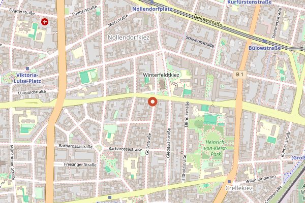 Map showing Bonvivant in Berlin