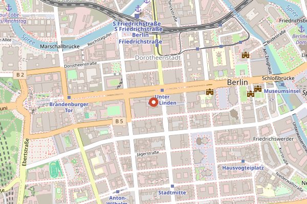 Map showing Cookies Cream in Berlin