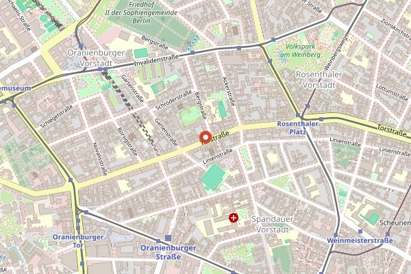 Map showing Bandol sur Mer in Berlin