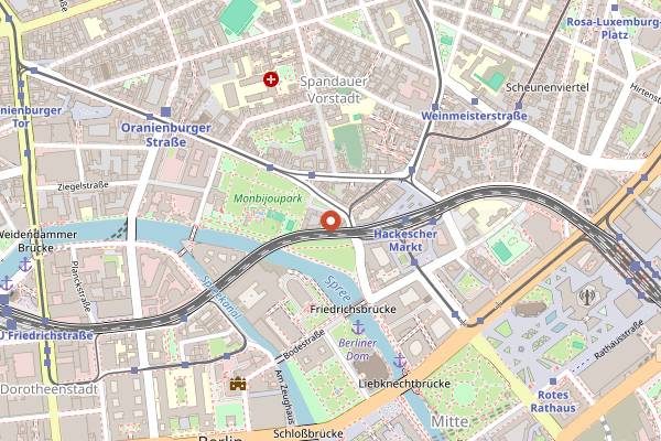 Map showing Dae Mon in Berlin