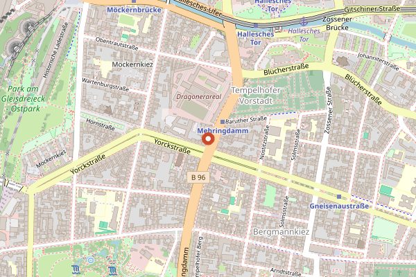 Map showing Curry 36 in Berlin