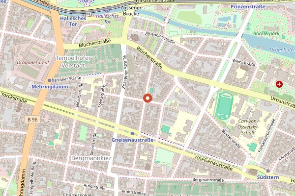 Map showing Suff in Berlin