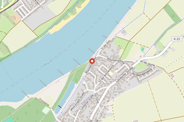 Map showing Zur Tant in Cologne