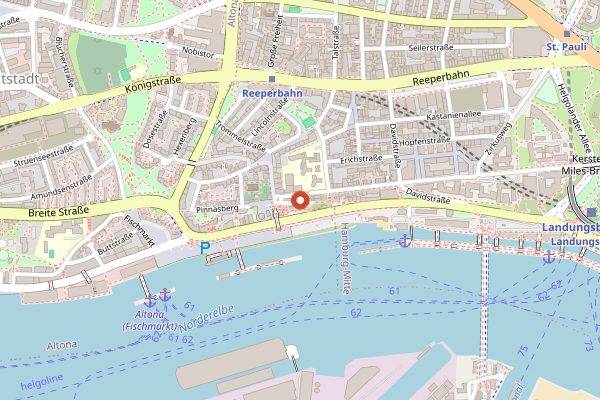 Map showing Salt and Silver Lateinamerika in Hamburg