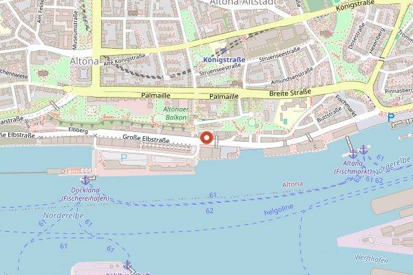 Map showing Henssler & Henssler in Hamburg