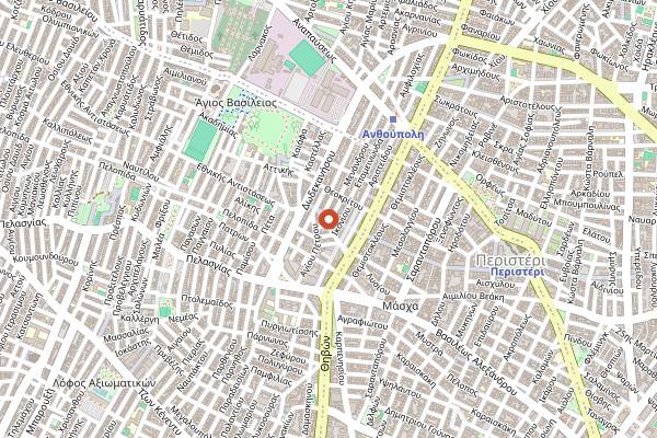Map showing Arch Beer House in Athens