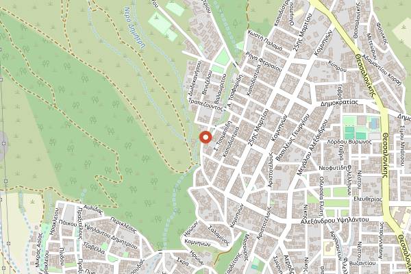 Map showing ReHaB Pub in Thessaloniki