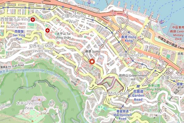 Map showing Complete Deelite in Hong Kong