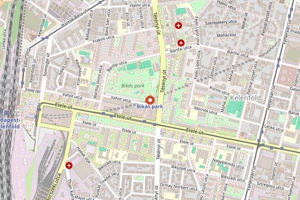 Map showing Jónás Craft Beer & Food in Budapest