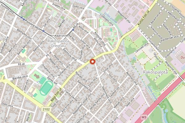 Map showing Mister Sör in Budapest