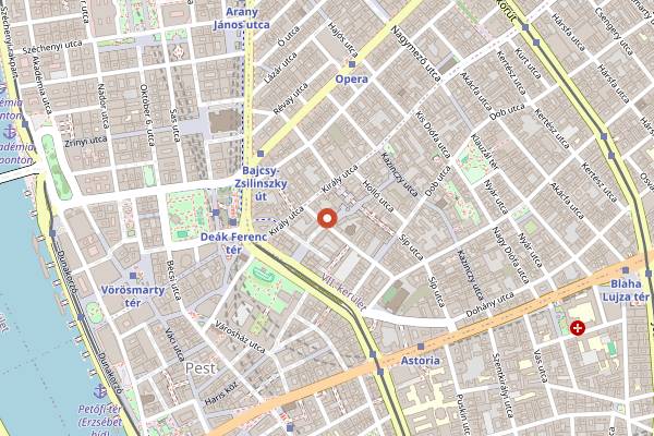 Map showing Telep in Budapest