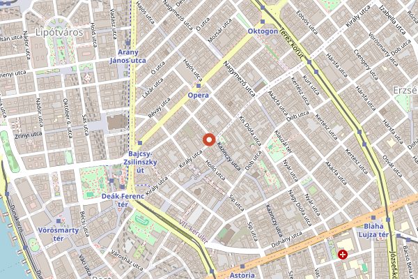 Map showing Stand in Budapest