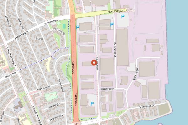 Map showing Your Friend in Reykjavik: Reykjavik Beer and Booze Tour in Reykjavik
