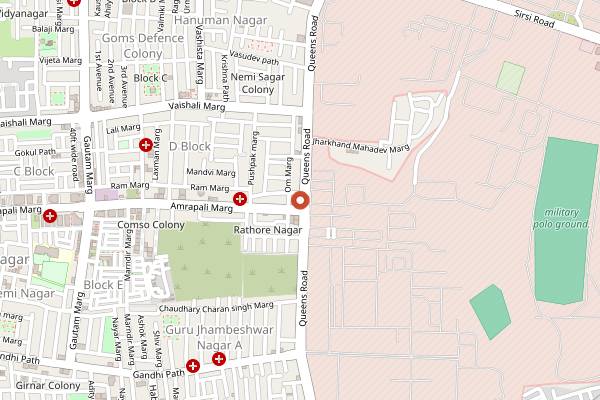 Map showing Brunato's in Jaipur
