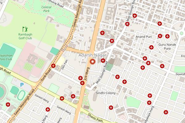 Map showing Farmers Market Jaipur by Agarwal Organic Farms in Jaipur