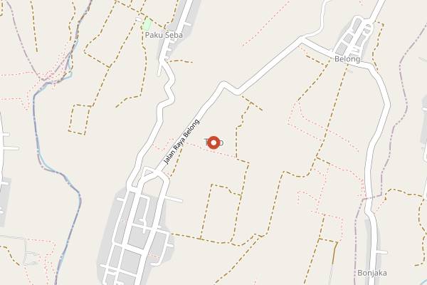 Map showing Pemulan Bali Farm Cooking School in Bali