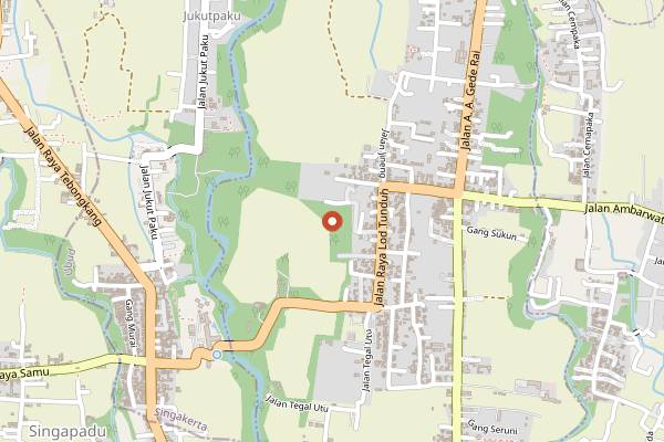 Map showing Locavore NXT in Bali