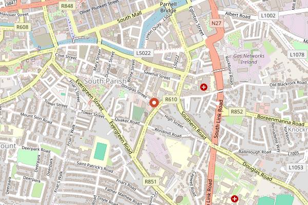 Map showing Good Day Deli in Cork