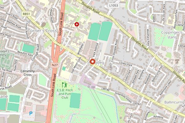 Map showing Cookery Cottage Cork in Cork