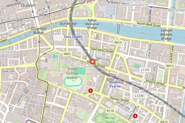Map showing Bread 41 in Dublin