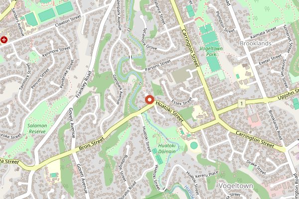 Map showing Third Barrel Brewing in Dublin