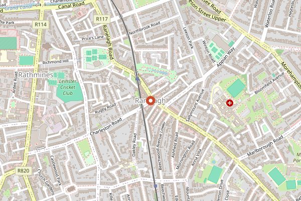 Map showing Host Brunch in Dublin